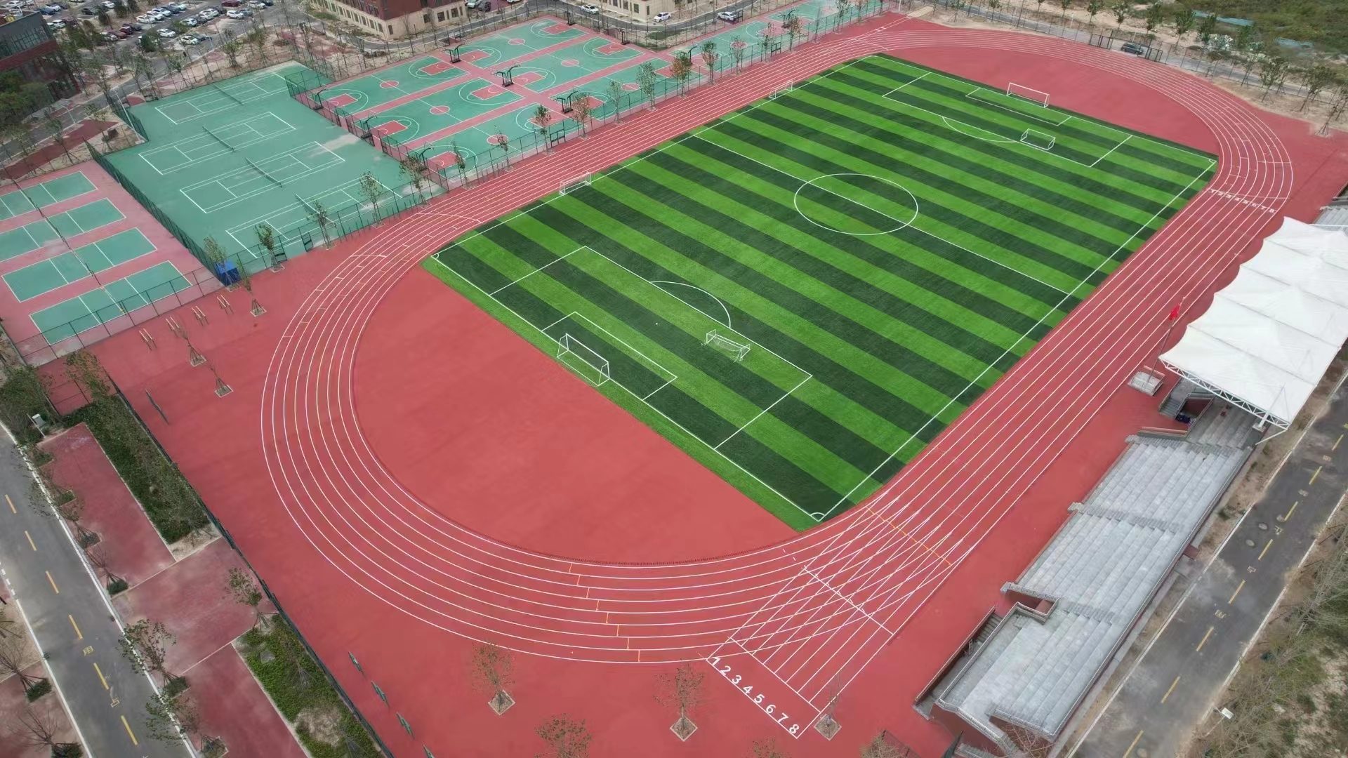秦皇岛市足球场人造草坪epdm塑胶跑道 - 排名